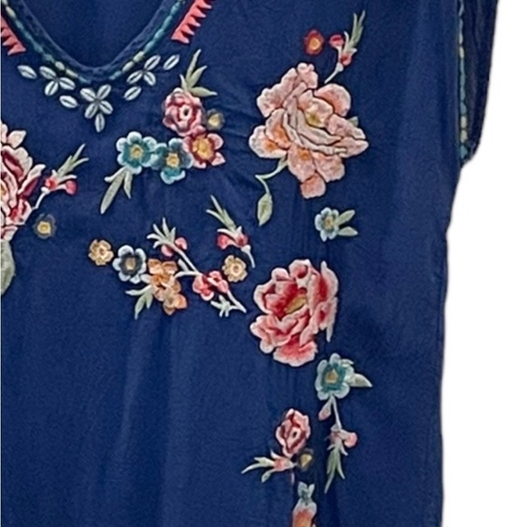 JOHNNY WAS SILKY TUNIC - SZ S - Picture 6 of 6